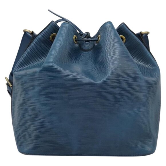 LOUIS VUITTON Epi Petit Noe Shoulder Bag Blue M44105 LV Auth 114680 - Picture 3 of 16